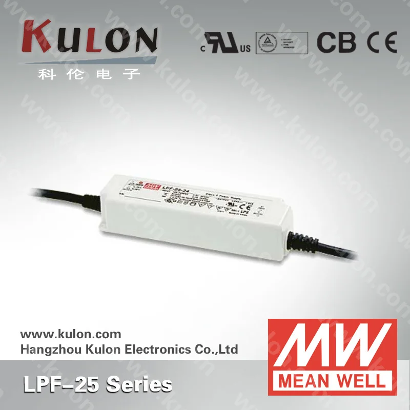 Оригинальный светодиодный источник питания Meanwell LPF-25-42 25 2 W 0.6A 42V