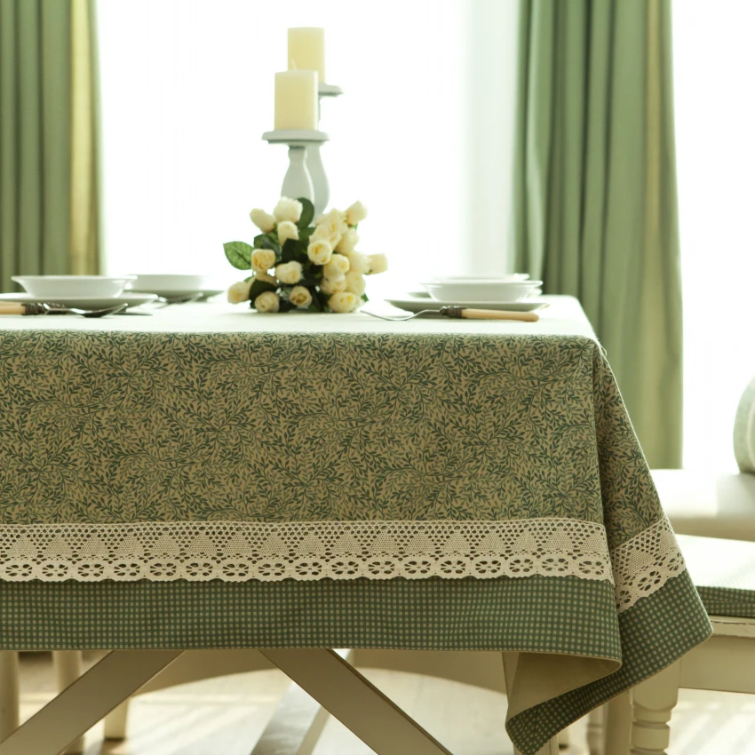 Linen/Cotton Fabric DIY Garden Style Green Soft Handcraft Curtain For Sofa Tablecloth Pillow Cloth Gray 1mx2.8 m | Дом и сад