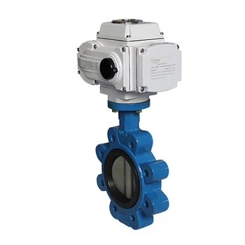

ANSI 3 inch Lug Type Motorized Butterfly Valve Casting with Stainless Steel Disc Class 150 Modulating Type 4-20mA