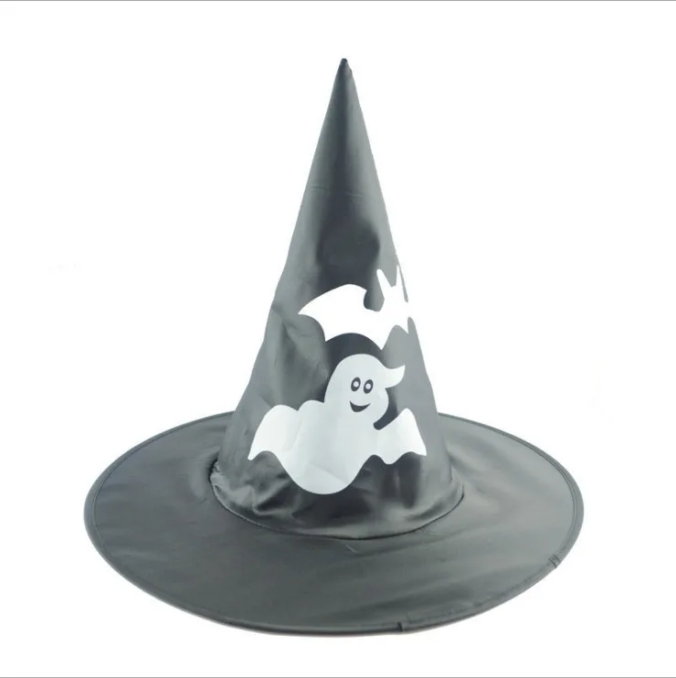 

Halloween Wizard hat Witch Wizard black Sharp point Hat black witch hat Ghost Festival Cosplay Prop festival show Carnival