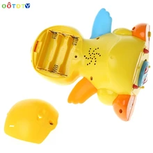 Прекрасные музыкальные игрушечные лампы утка действие с регулируемыми звуковыми игрушками для детей