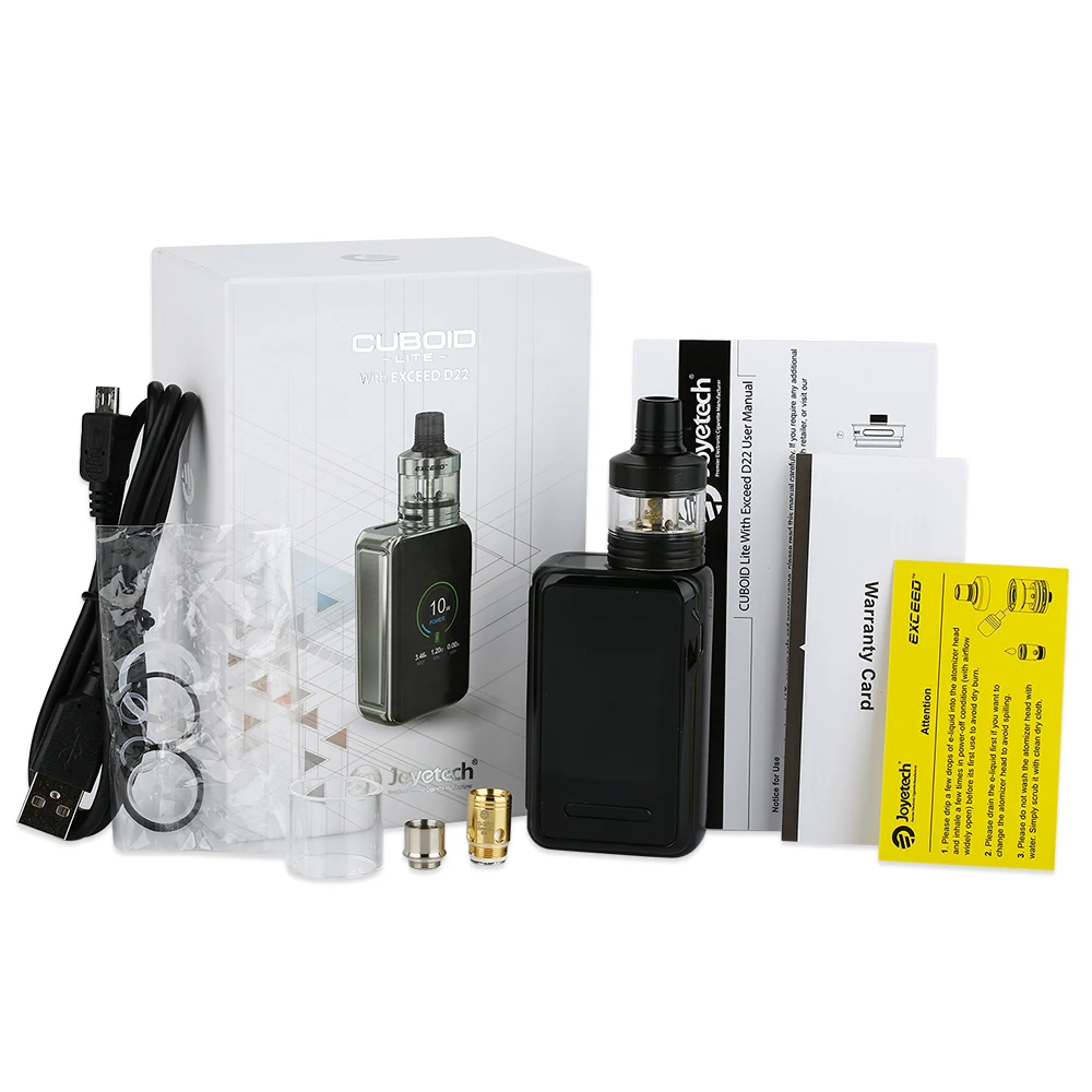 Оригинальный набор Joyetech CUBOID Lite 80 Вт встроенный аккумулятор 3000 мАч с емкостью 2 мл