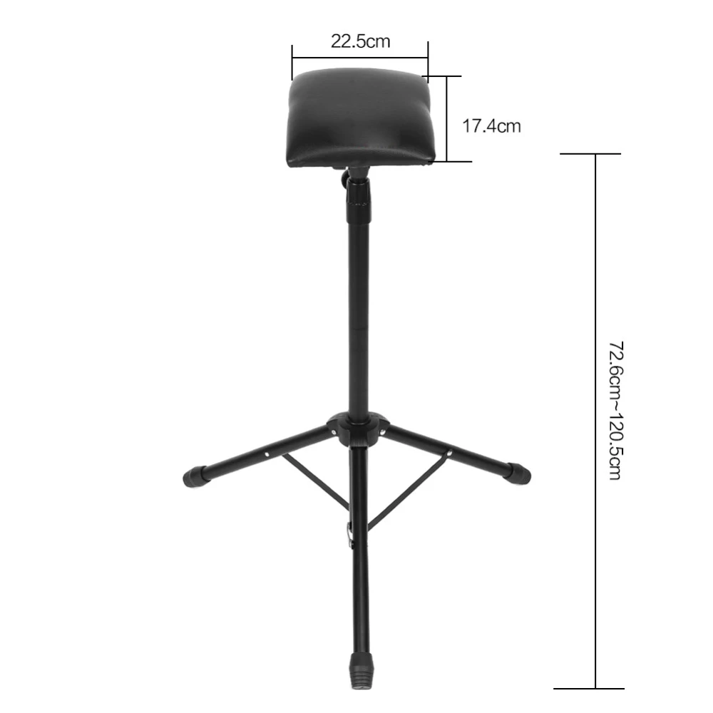Регулируемый по высоте подлокотник для нанесения татуировки штатив подставка для ног кронштейн с губкой прочный от 72,6 см до 120,5 см