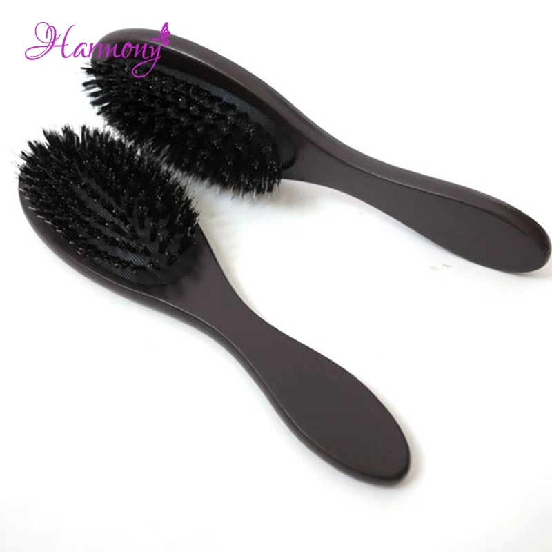 6pcs Free Shipping Stocks Dark Brown Color Wooden Handle Boar Bristle Hair Brush For Human Hair Extensions 6pcs Free Shipping Stocks Dark Brown Color Wooden Handle Boar Bristle Hair Brush For Human Hair Extensions