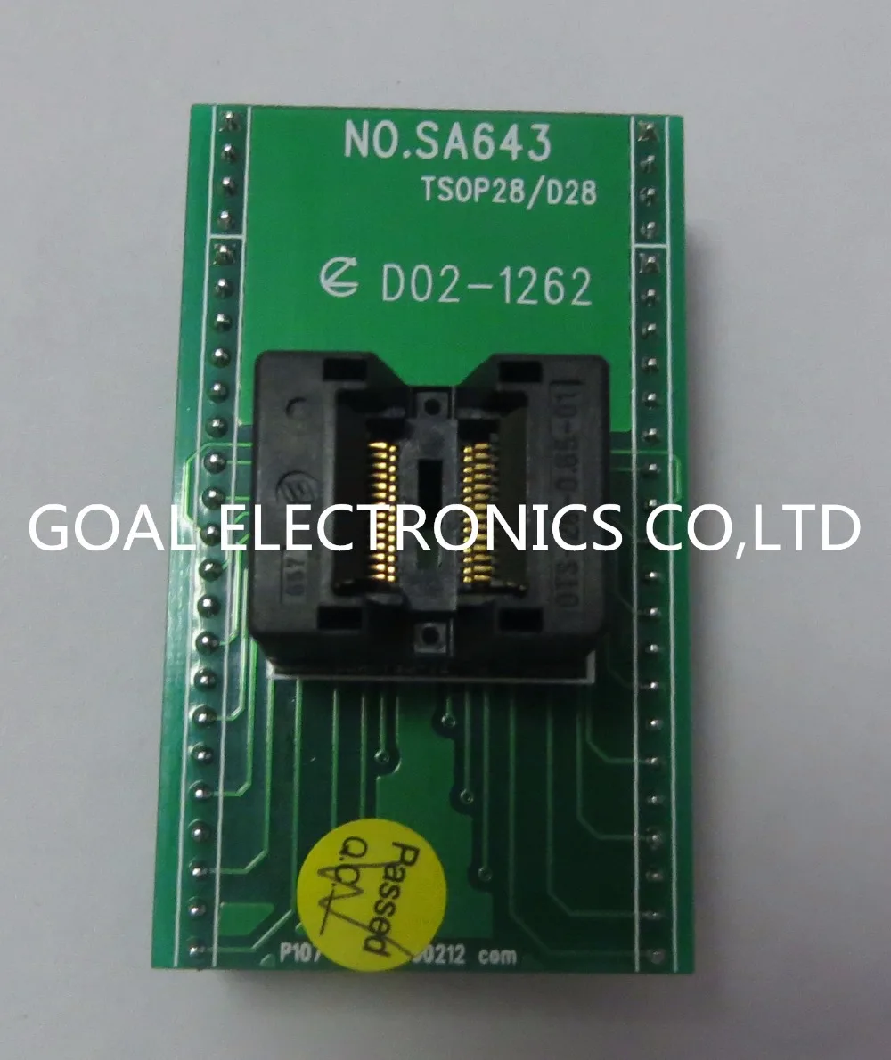 Import burn IC test seat SA643 seat adapter convert SSOP16 DIP28 ic burn lqfp80 seat adapter v850es kf1 80gc test