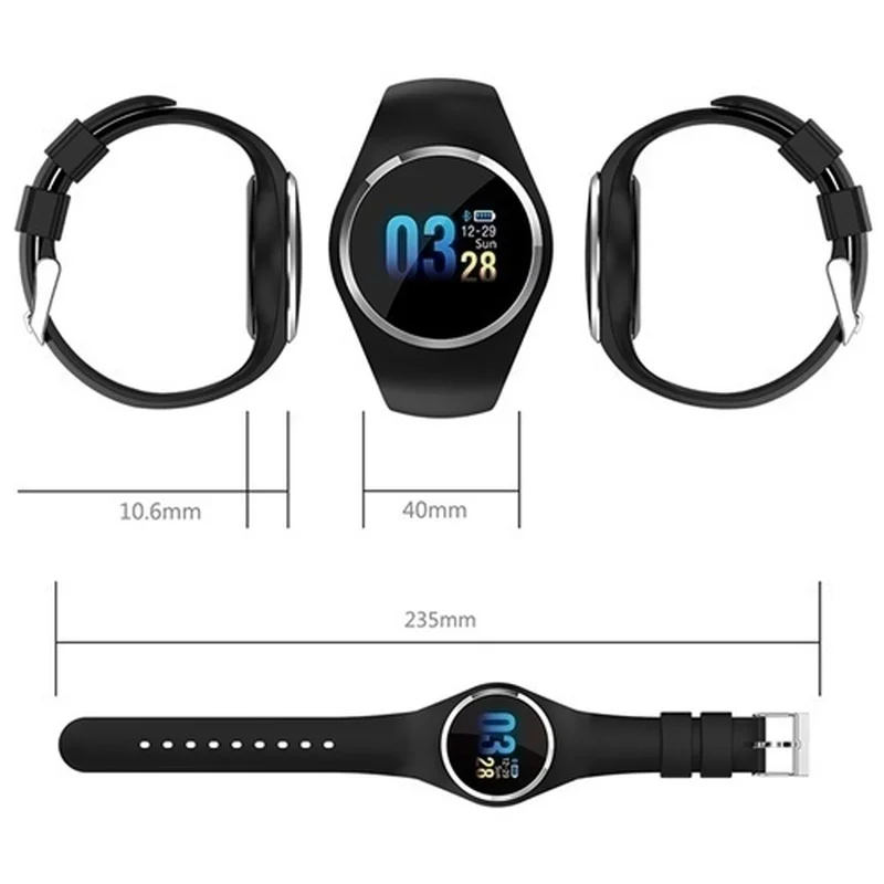 Smart Band Bracelet Girl Heart Rate Monitor Wrist Smart Wristband Lady Fitness Tracker Blood Pressure Watch