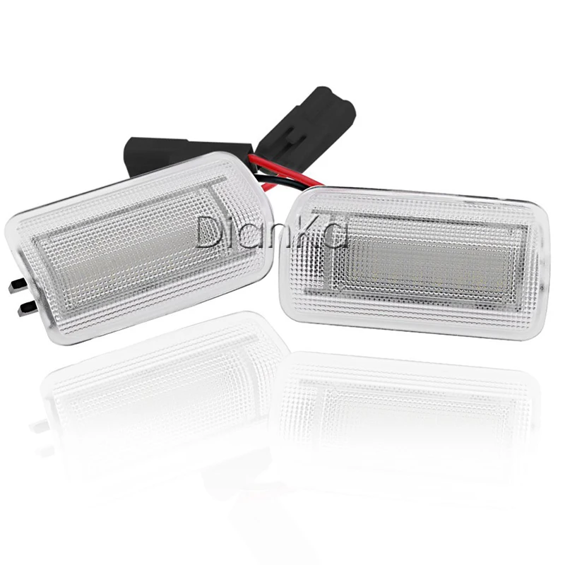 

Car LED Door Welcome Lamp Courtesy Light 12V White For Toyota Crown Camry Wish Prius For Lexus IS250 ISF RX330 LS570 Accessories