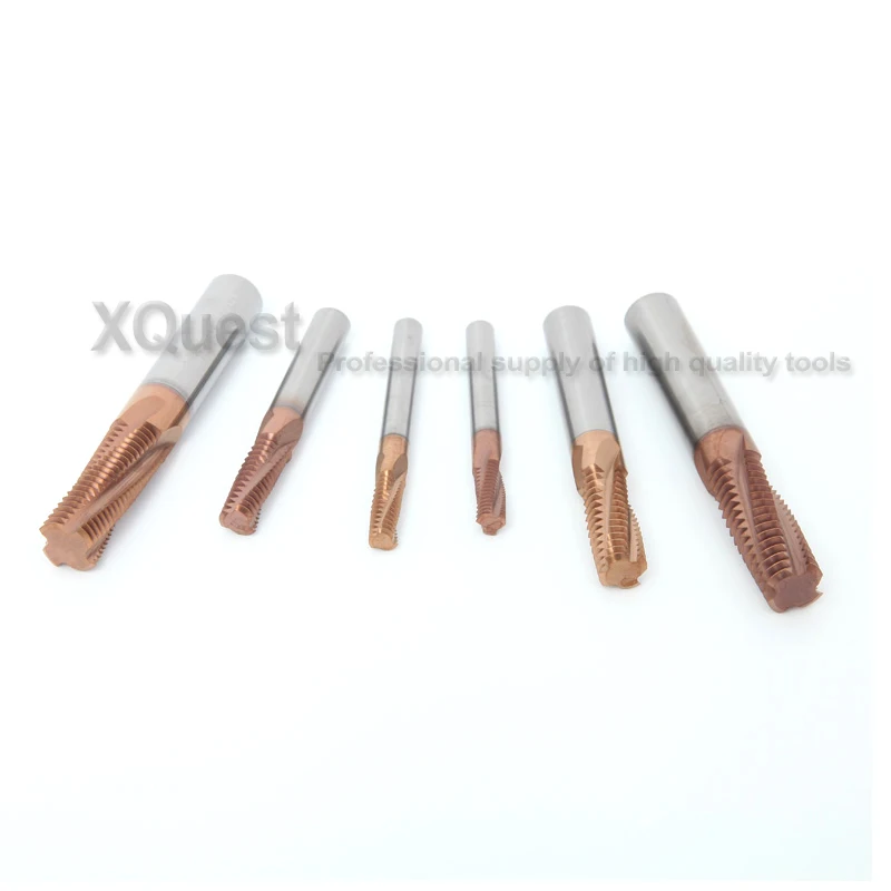 Твердосплавная Резьбовая фреза XQuest HRC60 UN 10 24 12 1/4 5/16 3/8 CNC UNF 32 28 28|Фреза| |