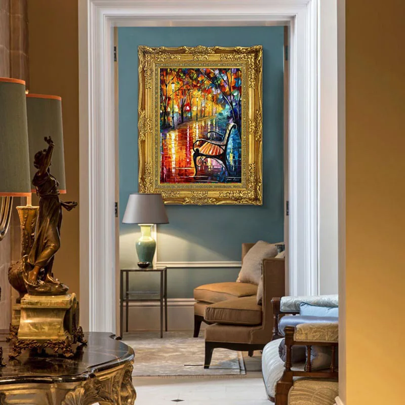 

Hot Sale Colorful Memories Small Version Handed-Painted Oil Painting On Canvas Cheap Size: 20x24inch