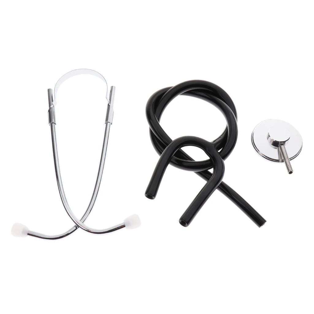 Novelty Echometer Stethoscope Fancy Dress Costume Cosplay Props for Nurse Doctor Pretend Game Toy Party Supply for Adults & Kids
