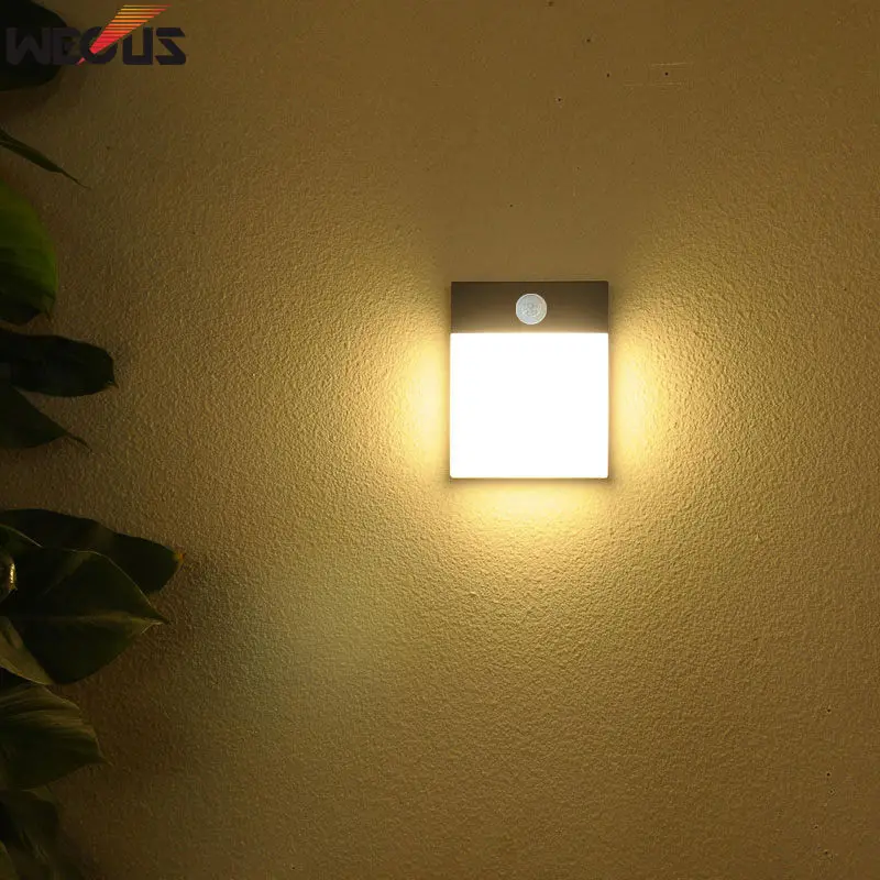 LED outdoor sensor lights waterproof wall light human body induction energy saving lamp LED outdoor sensor lights waterproof wall light human body induction energy saving lamp