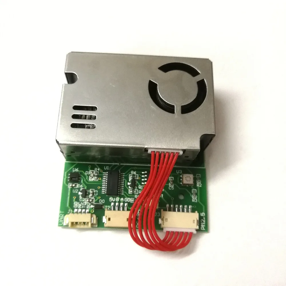 

Detection of PM2.5 PM10 Temperature and Humidity C02 Formaldehyde TVOC with 7-in-One Sensor Module