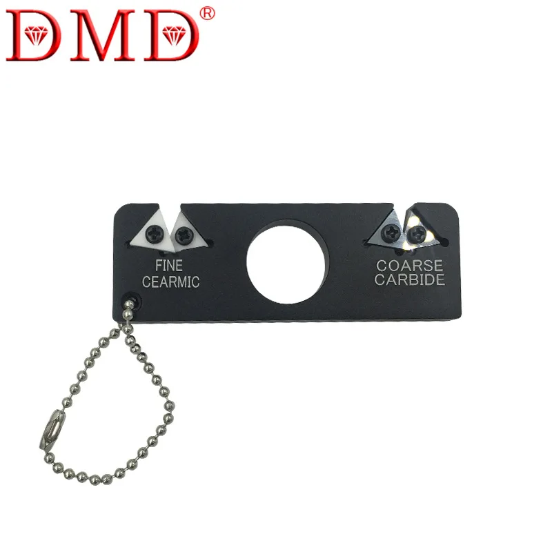 

DMD Two Stage Portable Ceramic Pocket Knife Blade Sharpener For Outdoor Knife Tools LX-1563 h4