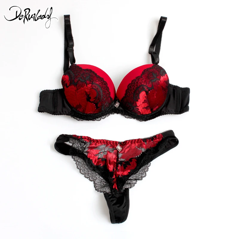 Комплект женского кружевного нижнего белья с чашками пуш ап|bra set|bra set brandbrand bra |