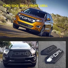 HIGH QUALITY 2015 EDGE F150 STYLE LOOKS FRONT GRILL RAPTOR BLACK LIT GRILLE GRILL 1PCS