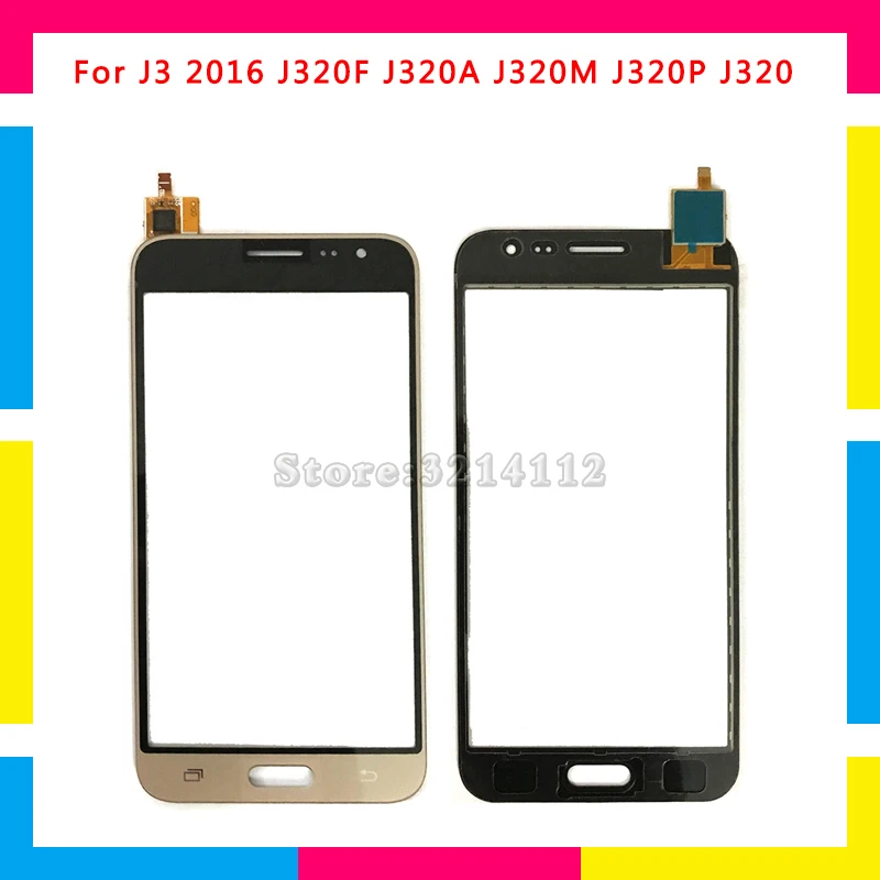 

Replacement Touch Screen Digitizer Sensor Outer Glass Lens Panel For Samsung Galaxy J3 2016 J320F J320A J320M J320P J320