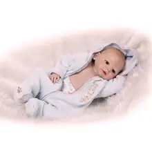 Newborn Boutique – Realistic 22″ Anatomically Correct Real Boy Baby Doll All Vinyl for Kids in Soft Clothes