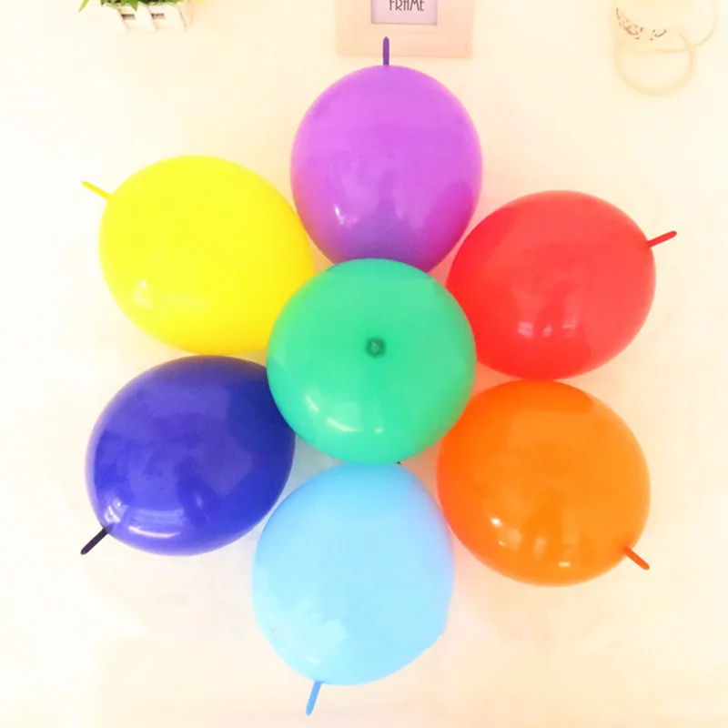 10 шт многоцветные 10-дюймовые латексные шары с хвостом для украшения дня рождения, свадьбы, вечеринки, Длинные Воздушные шары, классические игрушки, товары для праздника