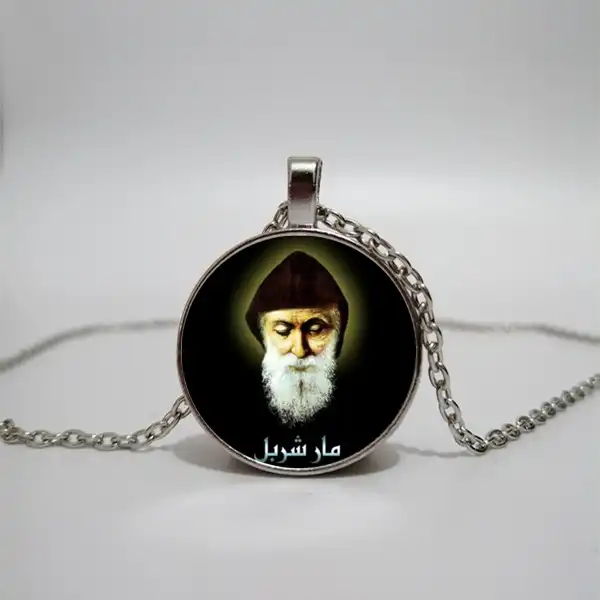 St Charbel Necklace 2025