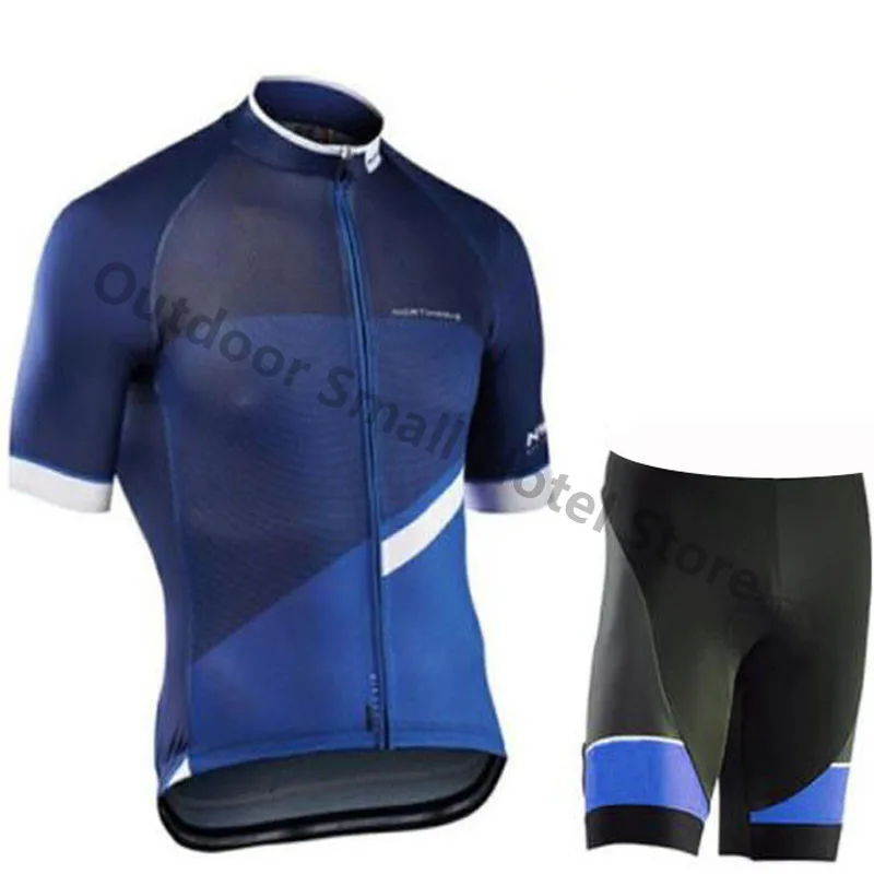 Ropa Ciclismo NW, летний мужской спортивный костюм для велоспорта, Триатлон, Culotte, дышащий, быстросохнущий, велосипедная рубашка, нагрудник, шорты - Цвет: 12