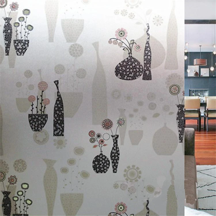 

Sales! Self-adhesive 2D 90cm X 500CM wideth living room scrub sliding glass door window film