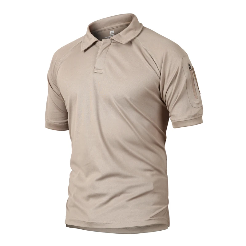 Мужские дышащие армейские тактические рубашки поло, военные рубашки, мужские быстросохнущие рубашки поло с коротким рукавом размера плюс 4XL 5XL