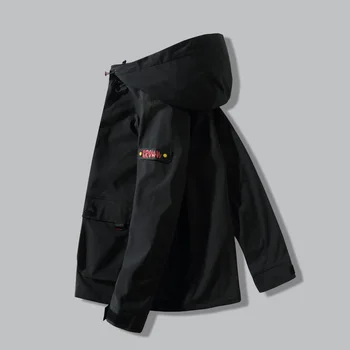 

2019 new Plus size 8XL 7XL 6XL 5XL Men's Casual Jackets Man's Army Waterproof Coats Male Jacket Breathable Windproof Raincoat