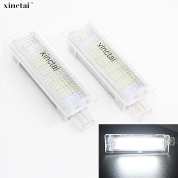 

2 PCS LED Courtesy Door Light Footwell Trunk Luggage Compartment Lamp for BMW E90 E60 X5 E70 X6 E71 E61 E87 F11 E65 E87 E83 F01