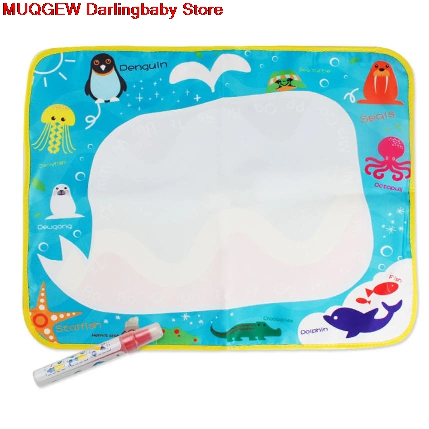 

47*38 CM Water Drawing Painting Writing Mat Board Magic Pen Doodle Learning Education Children Birthday Gift Interesting Toys