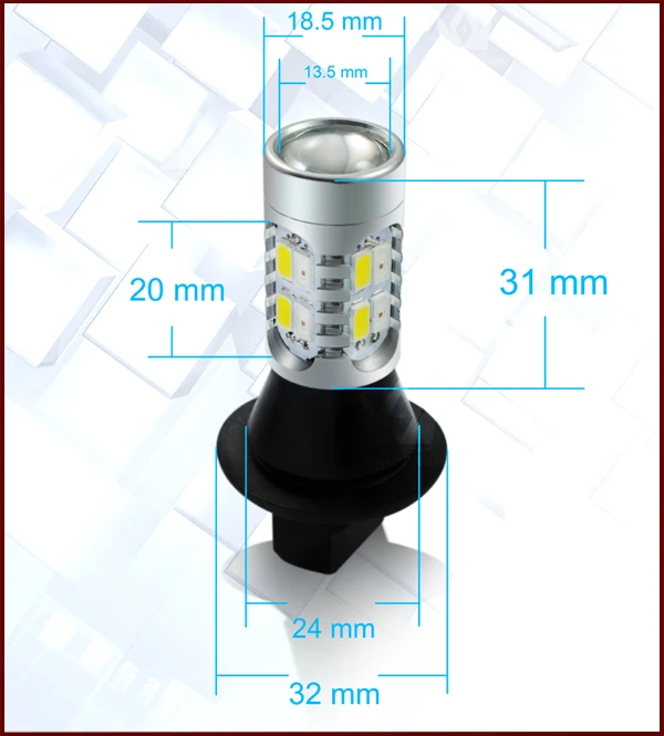 Tcart 2 шт. T20 7440 WY21W для ДРЛ фары дневного света Поворотная сигнальная лампа для Lexus GS300 2006-2008