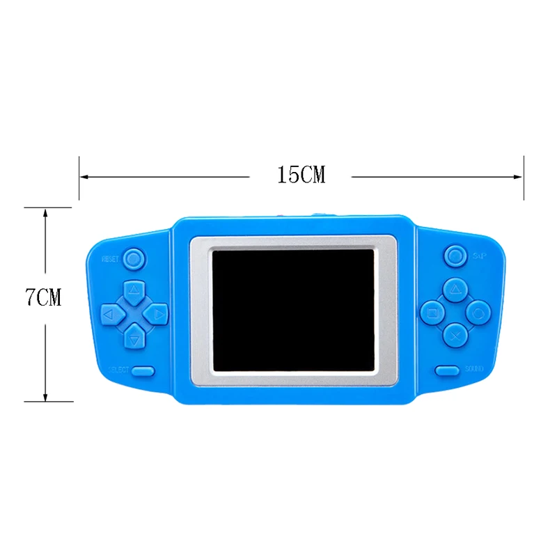 2.5 Inch Mini Video Game Console Electronic Portable Handheld Retro Brick Game Consola De Jeu Built In 268 Classic Games