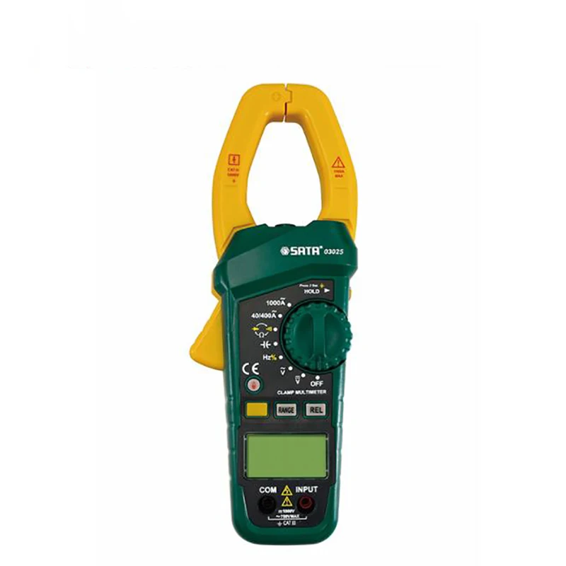 

Digital electrician precision jaws Clamp multimeter