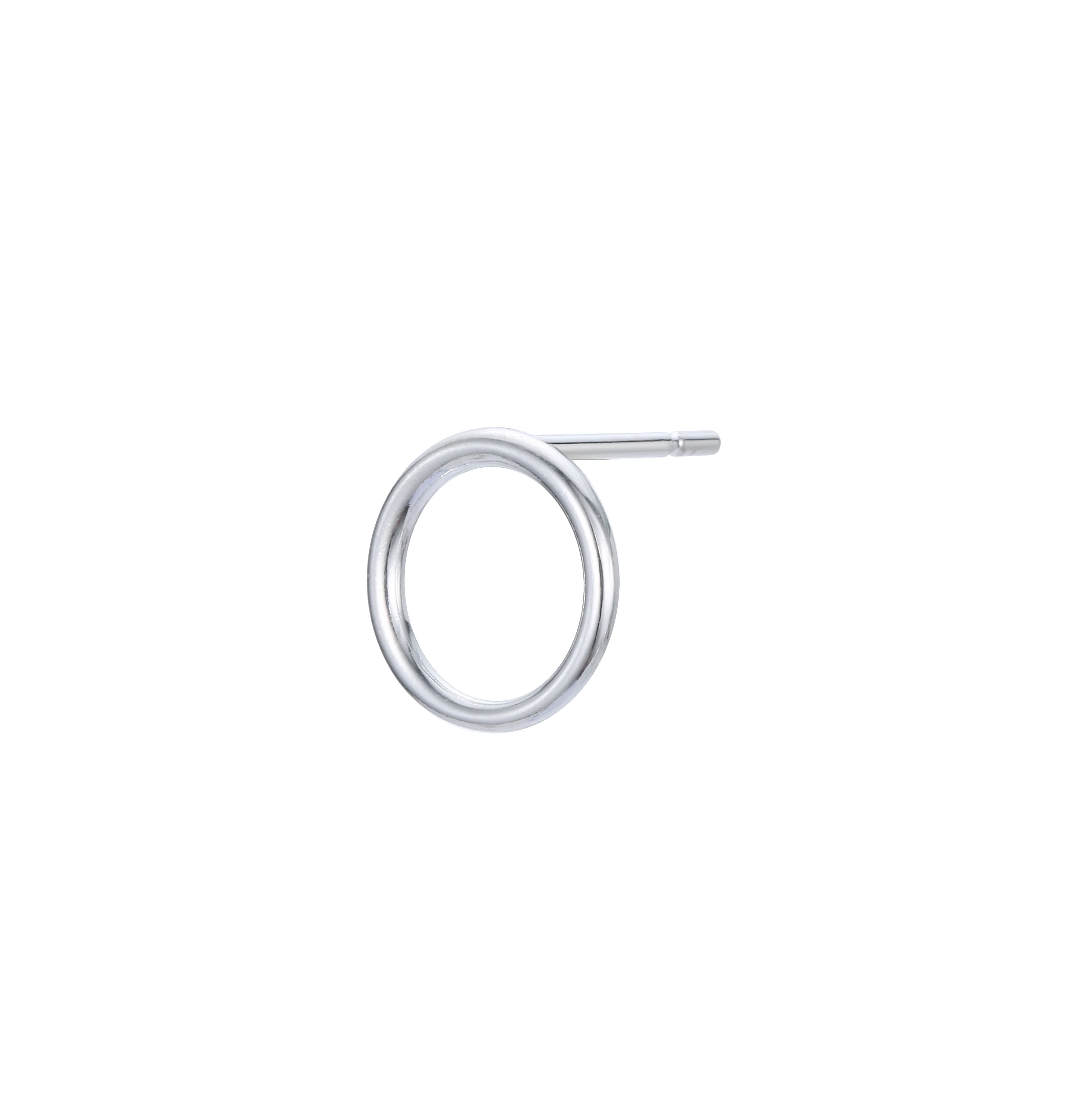 CC серьги-гвоздики из нержавеющей стали для женщин круглые серьги модные вечерние ювелирные изделия минималистский Brinco простой дизайн YE15764