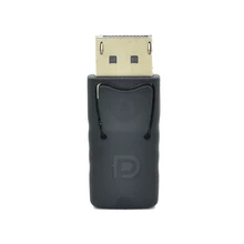 Adaptador Display port DP Displayport Exibição Dummy Plug Virtual Sem Cabeça Fantasma Mostrar Emulador 2560x1600p @ 60 hz