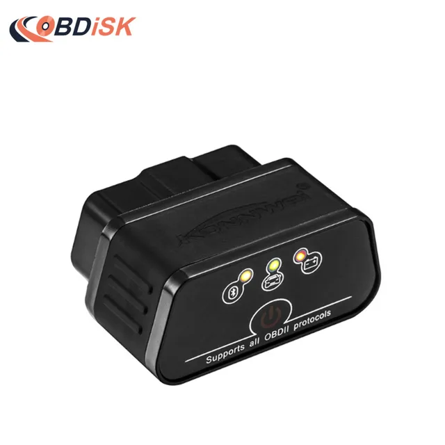 new arrival konnwei kw903 bt adapter obd ii obd2 bluetooth scanner