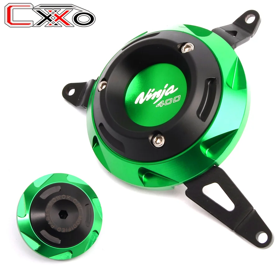 Вспышки двигатель мотоцикла статор крышка защита двигателя для KAWASAKI Ninja400 NINJA 400