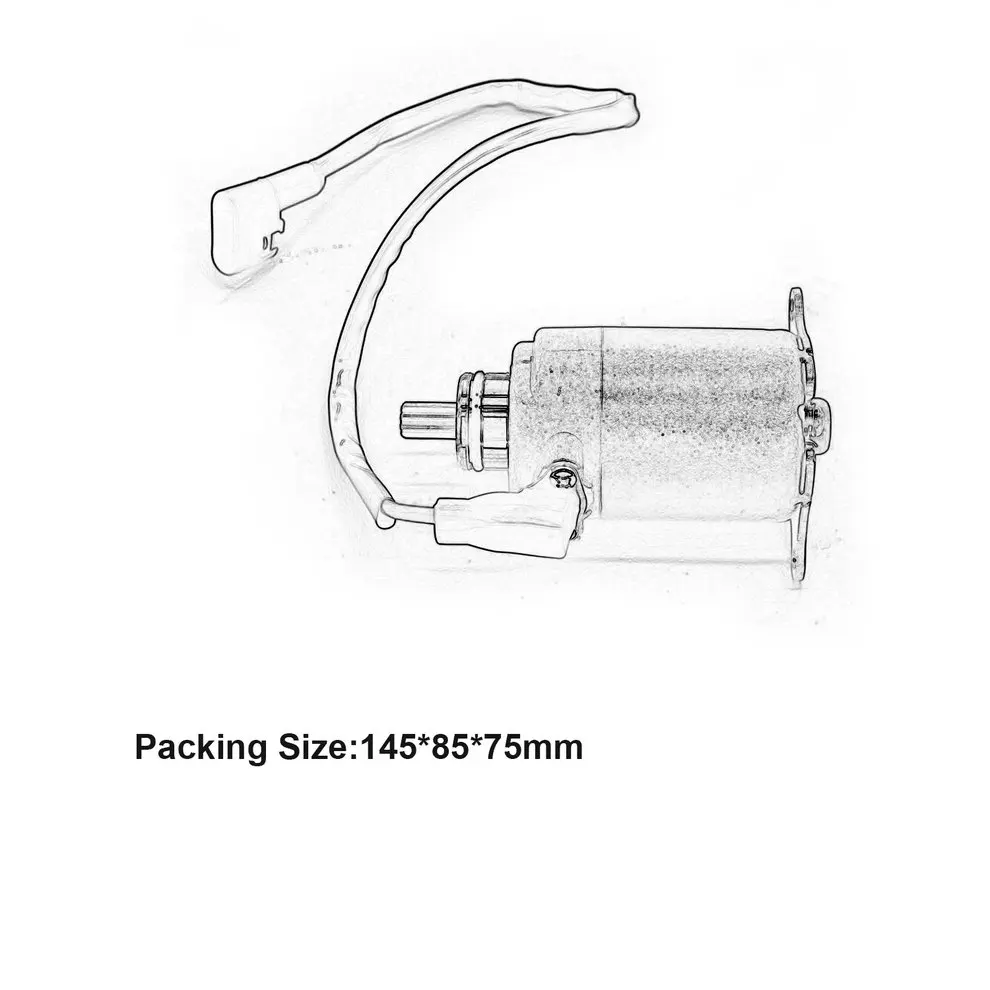 GY6 125cc 150cc 12 вольт электрический стартовый двигатель в сборе для скутера ATV Go