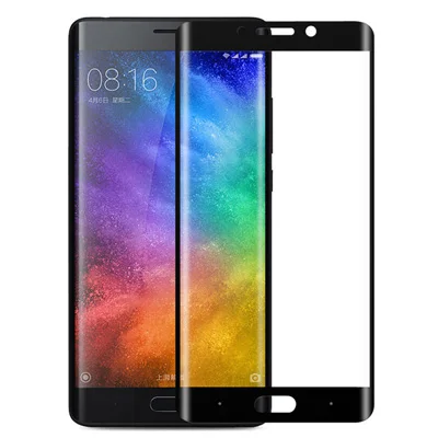 Изогнутое закаленное стекло с полным покрытием для Xiaomi Mi Note 2 защита экрана