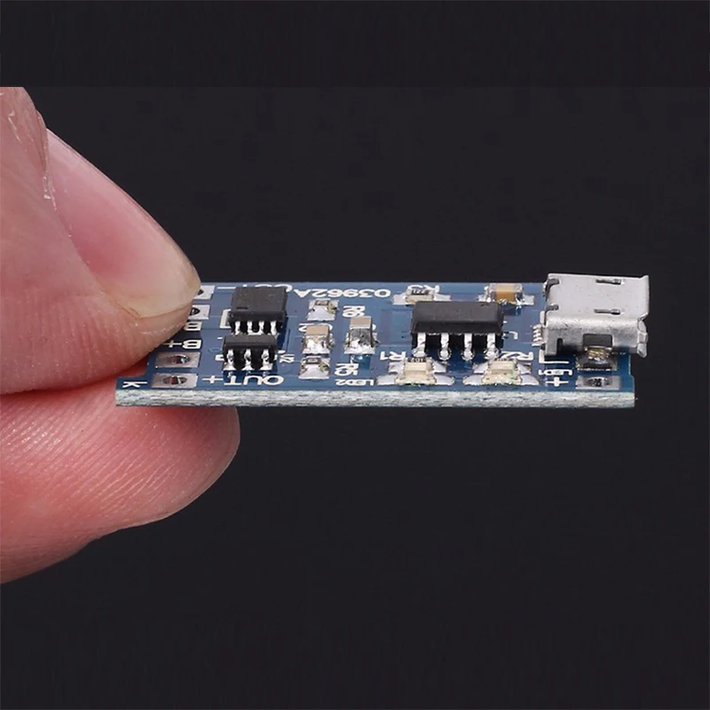 TP4056 TENSTAR робот зарядное устройство Модуль + USB Micro 18650 литиевая батарея Защитная
