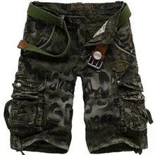 Мужские шорты-карго, крутые, камуфляжные, летние,, повседневные, удобные, камуфляжные, мужские шорты-карго, бермуды