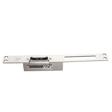Alta Calidad DC 12 V Modo NC Larga Placa Frontal bloqueo de Cerradura Eléctrica de Control de Acceso Sistema de Desbloqueo cuando apagón