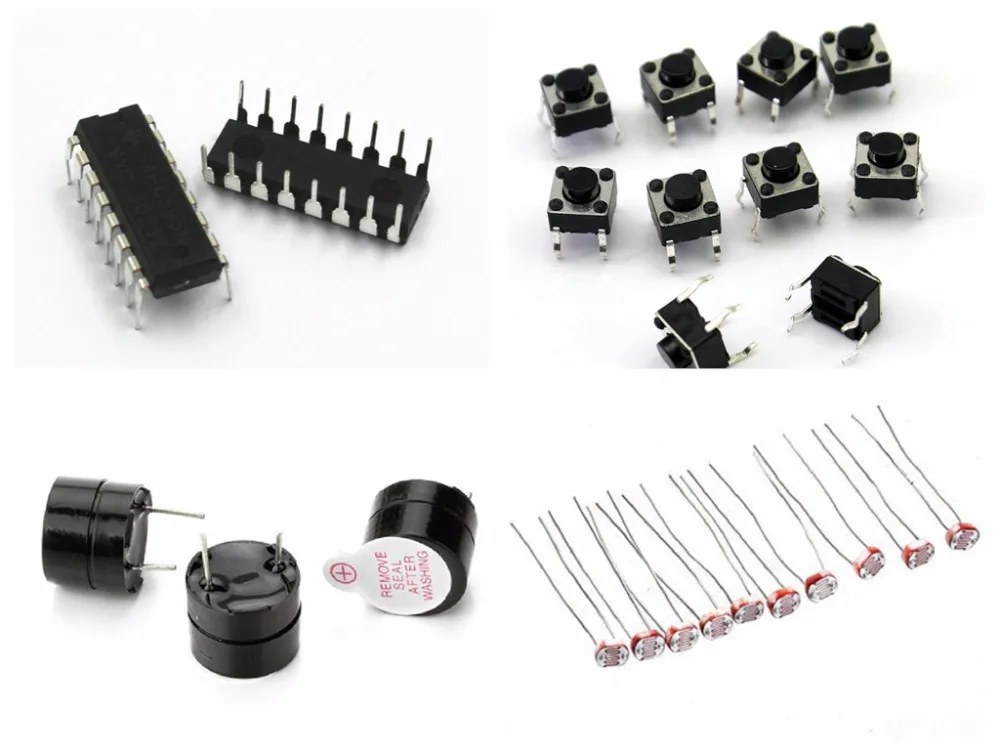 examples of active components electrical components list