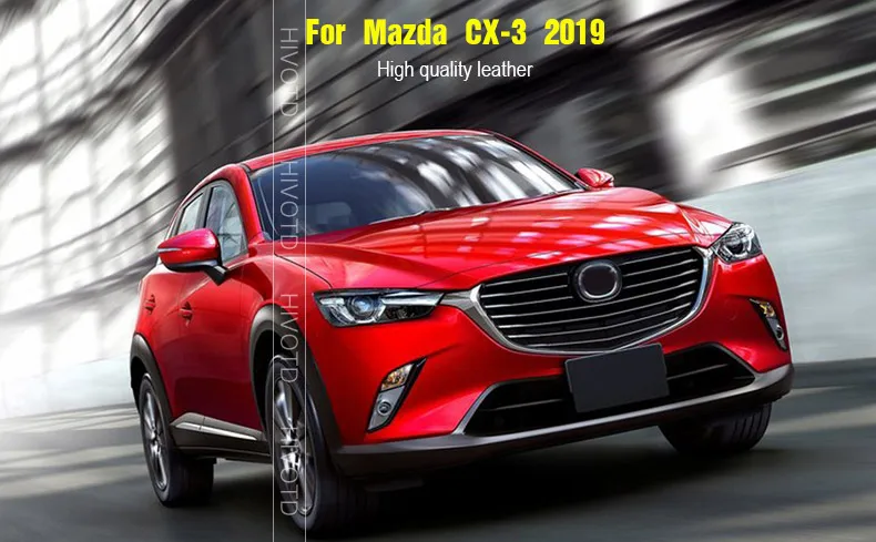 Hivotd для Mazda CX-3 CX3 Автомобильный интерьер, кожаные коврики, водонепроницаемый Придверный коврик, автомобильный Стайлинг, отделка, аксессуары