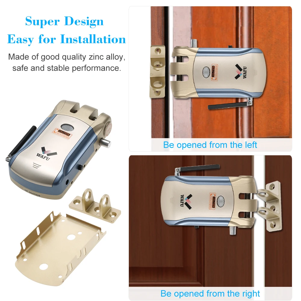 WAFU WF-008U App Door Lock Bluetooth Door Lock Remote Control Door Lock