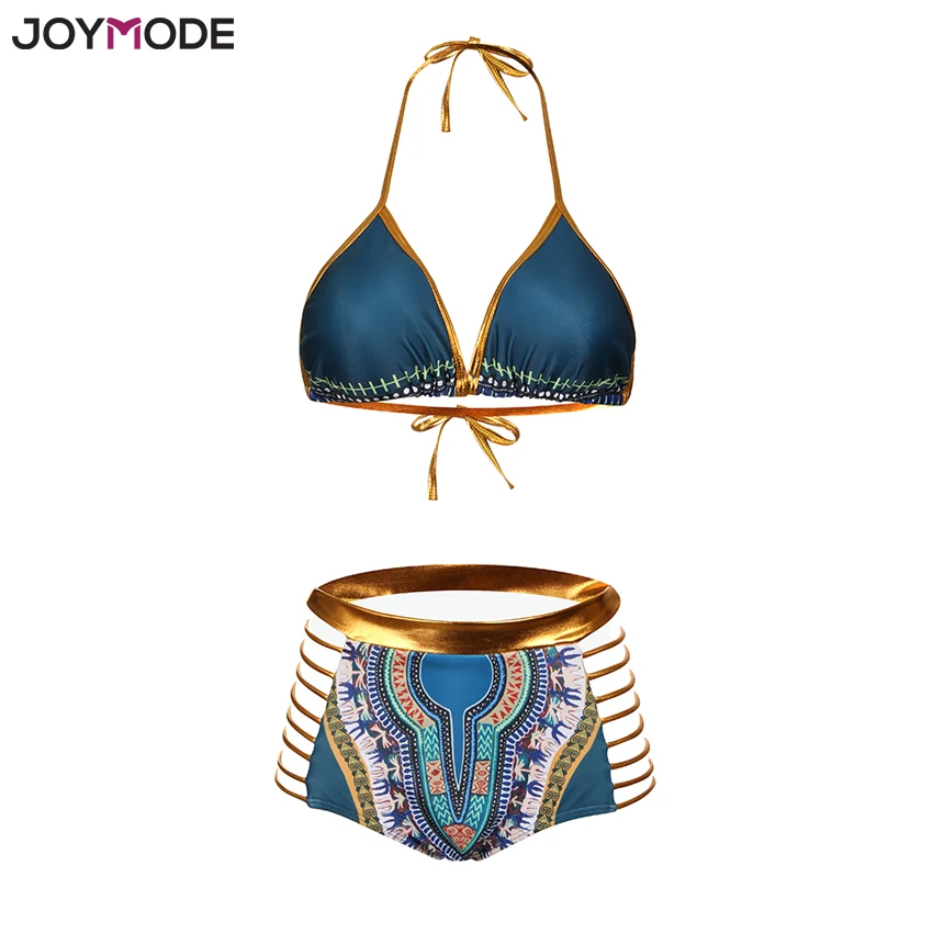 JOYMODE African Brazilian Bikini Halter Push Up Padded Sexy Micro ...