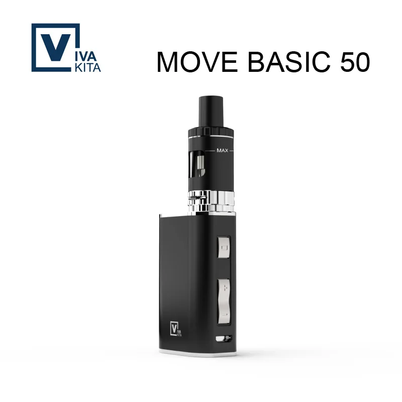 Электронная сигарета Move Basic 50 Вт Vape Kit vw mod 1100 мАч 2 0 мл бак 0.25ом vape e Sigaret батарея 510
