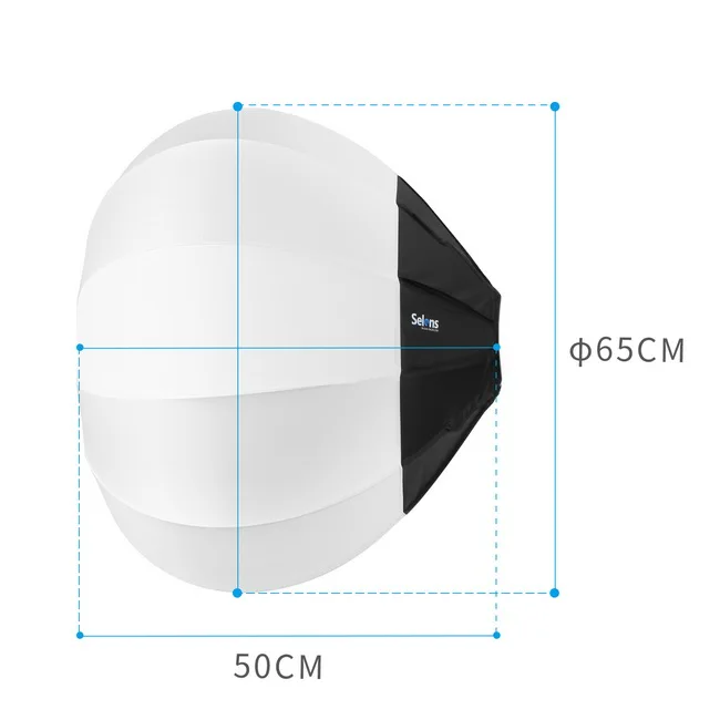65cm Balloon Quick Ball Softbox Bowens Mount For Camera Photo Studio Flash (11)