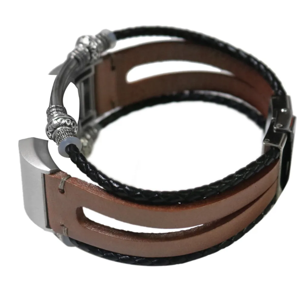 HIPERDEAL Smart аксессуары Замена кожаный браслет ремешок браслет для Fitbit Charge 2 дропшиппинг 30 июля
