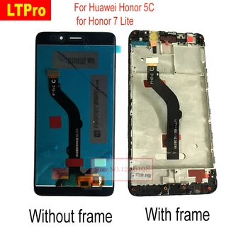 

LTPro LCD Display Screen Touch For Huawei Honor 5C Screen digitizer assembly with Frame for Honor 7 Lite GT3 Replacement Repair