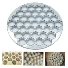 37 отверстий пельменей прессформы Инструменты пельменей чайник пельменей алюминиевая форма пельменей сделать Кондитерские инструменты для приготовления пельменей